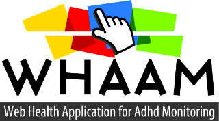 Logo WHAAM - Web Health Application for ADHD Monitoring